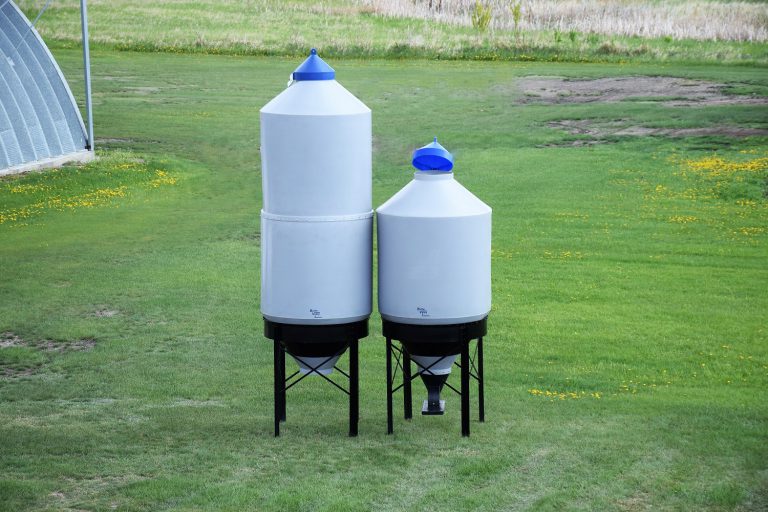 Hopper Bottom Grain Bins Buffer Valley Industries